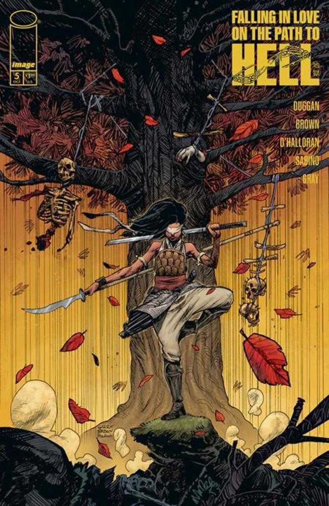 Falling In Love On The Path To Hell #5 Cover A Garry Brown (Mature) | Odin's Place