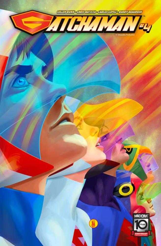 Gatchaman #4 Cover A Inaki Miranda | Odin's Place