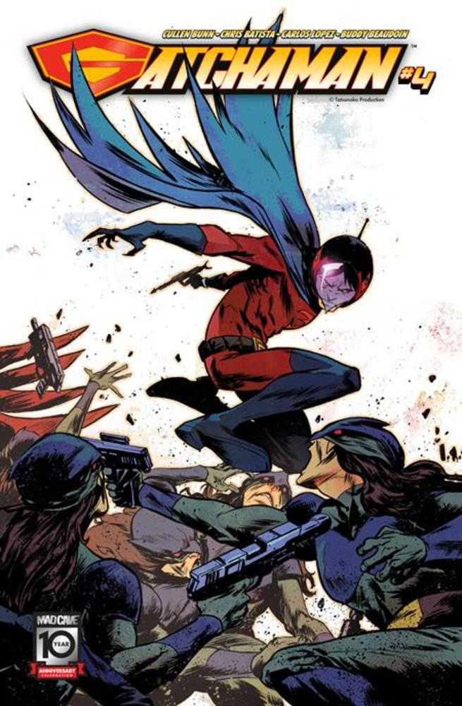 Gatchaman #4 Cover B Sanford Greene Connecting Cover Variant | Odin's Place