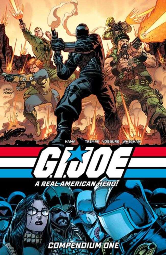 G.I. Joe A Real American Hero Compendium TPB Book 01 Book Market Andy Kubert & Brad Anderson Cover | Odin's Place
