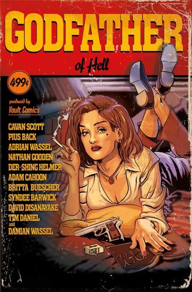 Godfather Of Hell #1 (Of 4) Cover B Nathan Gooden Pulp Fiction Homage Variant | Odin's Place