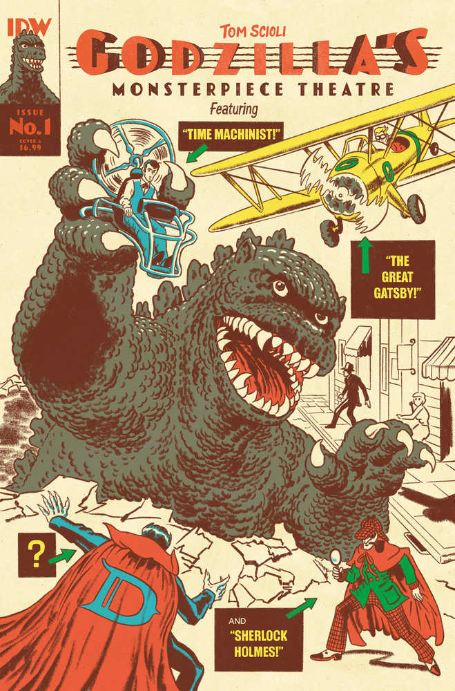 Godzilla’S Monsterpiece Theatre #1 Cover A (Scioli) | Odin's Place