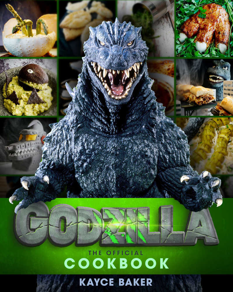 Godzilla Official Cookbook Hardcover | Odin's Place