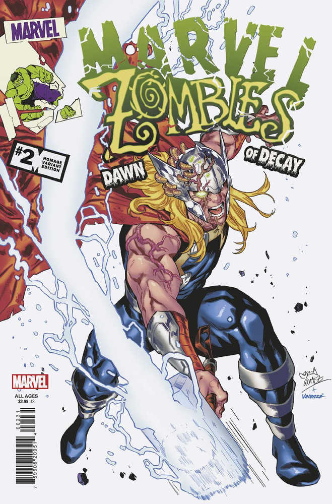 Marvel Zombies: Dawn Of Decay #2 Carlos Gomez Homage Variant | Odin's Place