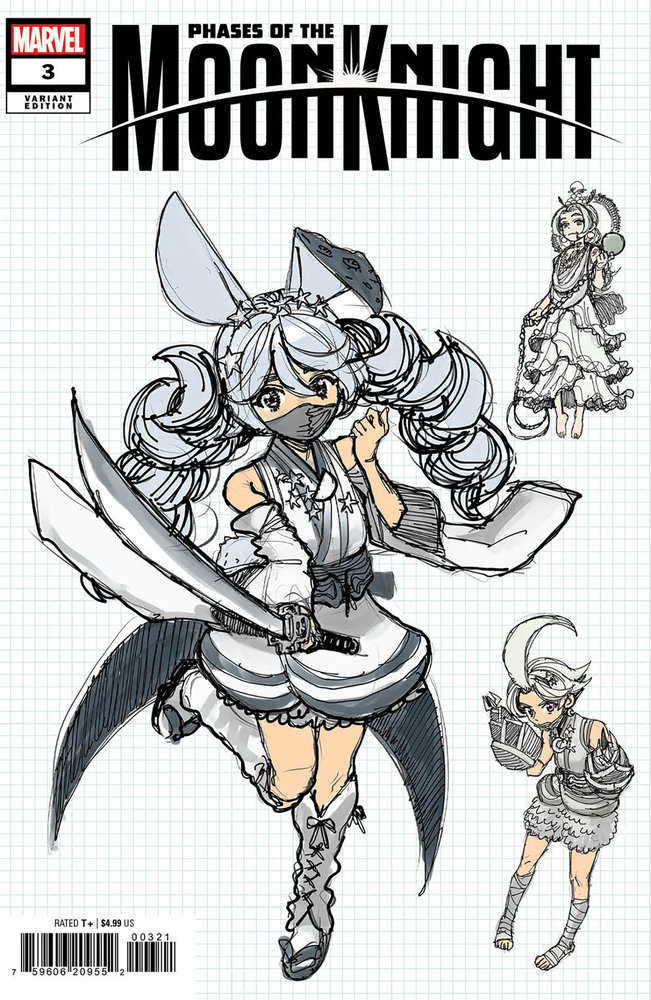 Phases Of The Moon Knight #3 Yuji Kaku Design Variant | Odin's Place