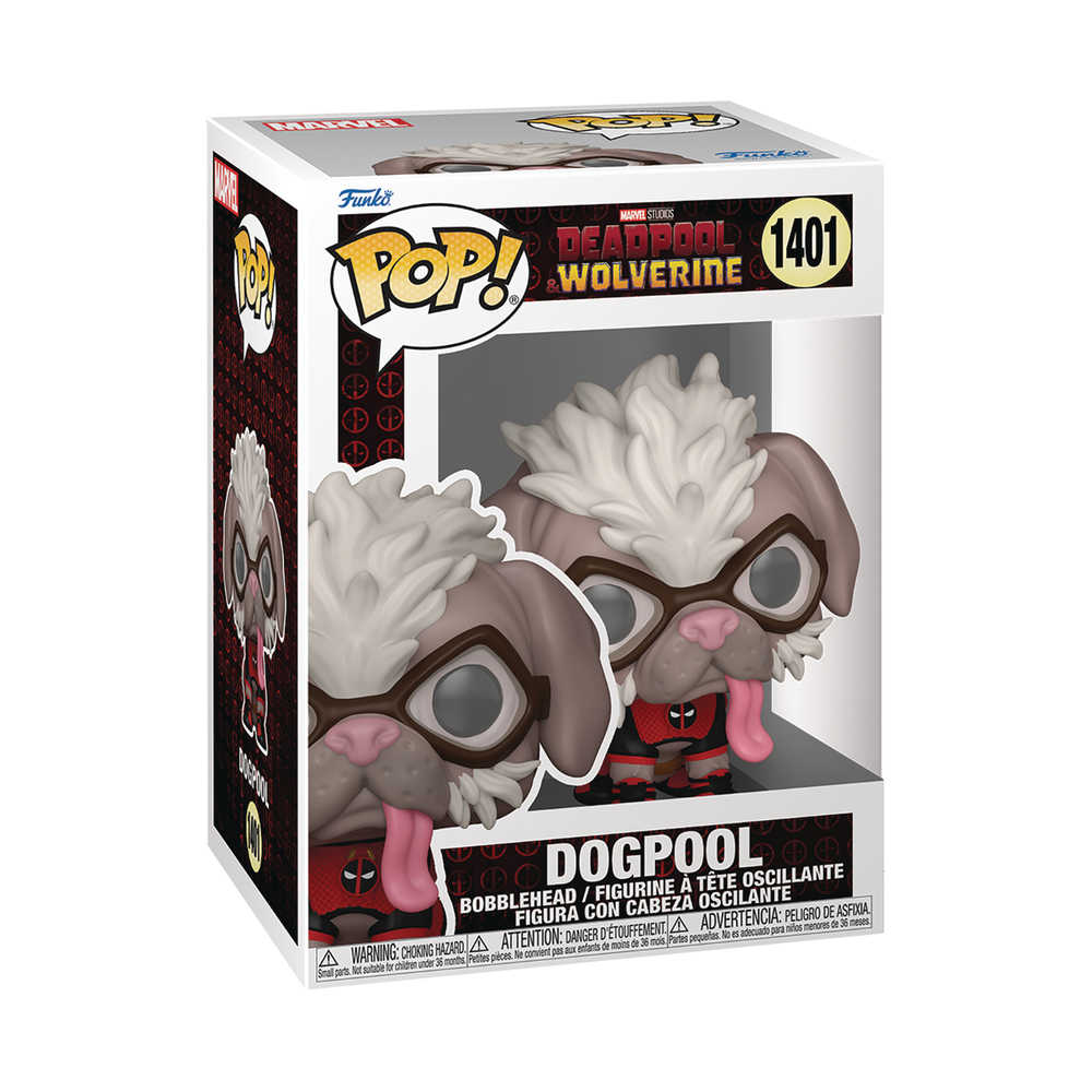 Pop Marvel Deadpool & Wolverine Dogpool Figure | Odin's Place
