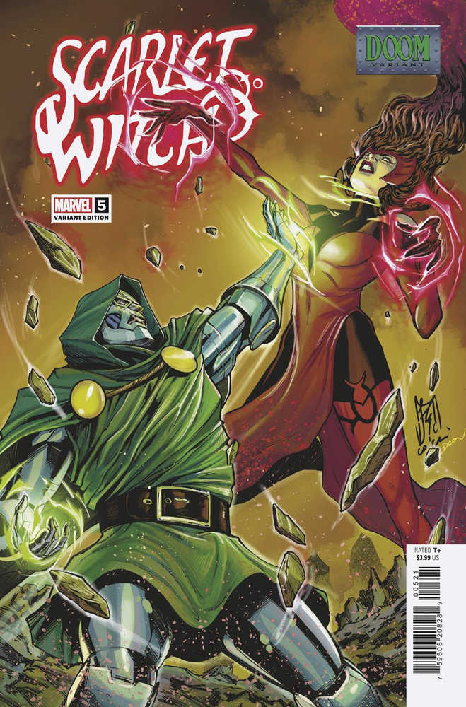 Scarlet Witch #5 Stefano Caselli Doom Variant | Odin's Place