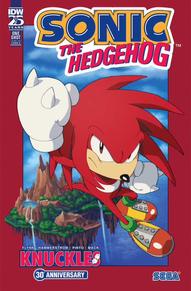 Sonic The Hedgehog Knuckles 30th Annual Special #1 Cover A | Odin's Place