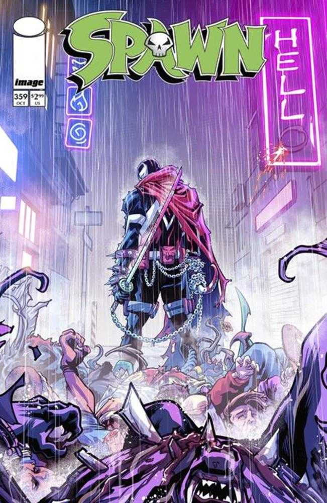 Spawn #359 Cover B Ze Carlos Variant | Odin's Place