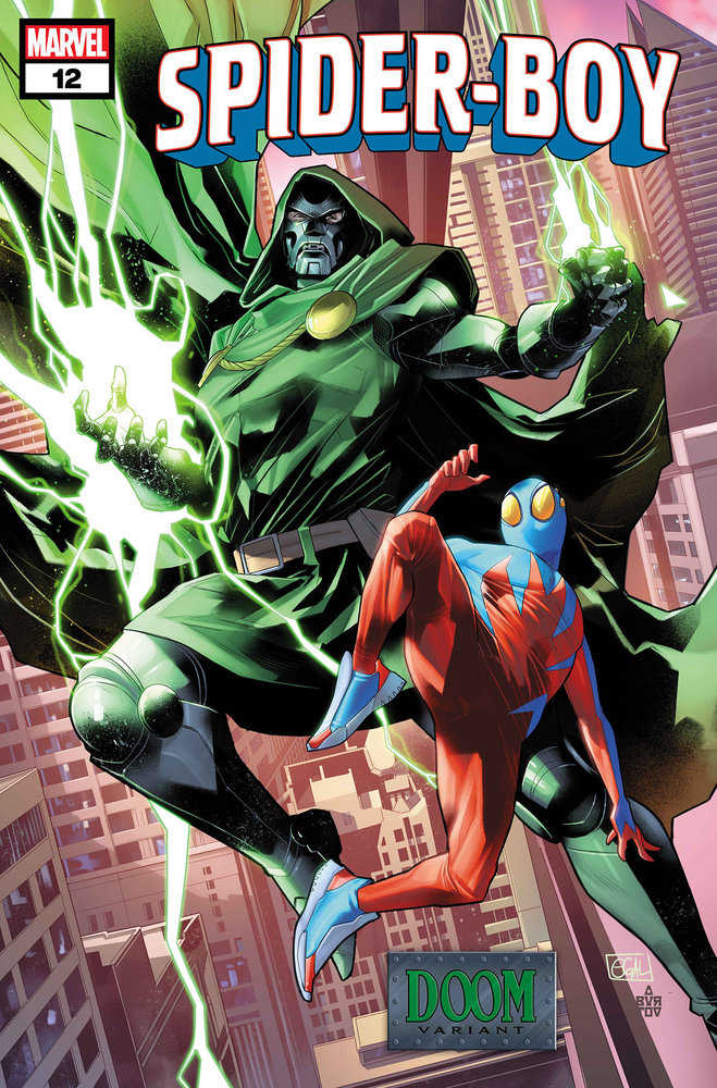 Spider-Boy #12 Edwin Galmon Doom Variant | Odin's Place