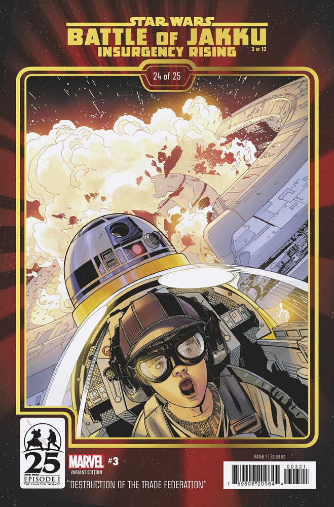 Star Wars: Battle Of Jakku - Insurgency Rising #3 Chris Sprouse The Phantom Menace 25th Anniversary Variant | Odin's Place