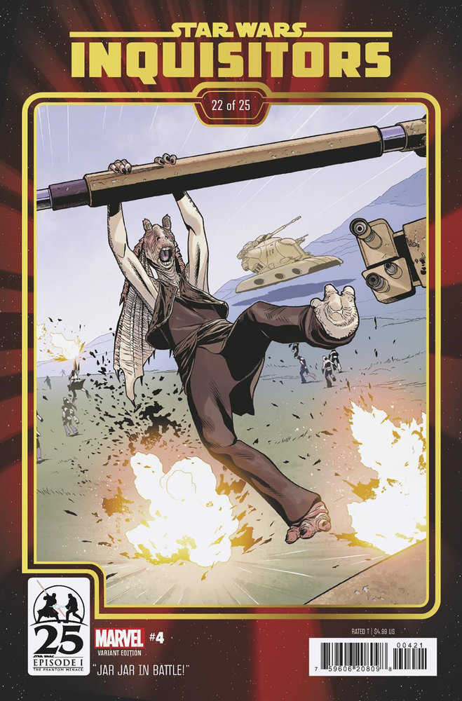 Star Wars: Inquisitors #4 Chris Sprouse The Phantom Menace 25th Anniversary Variant | Odin's Place