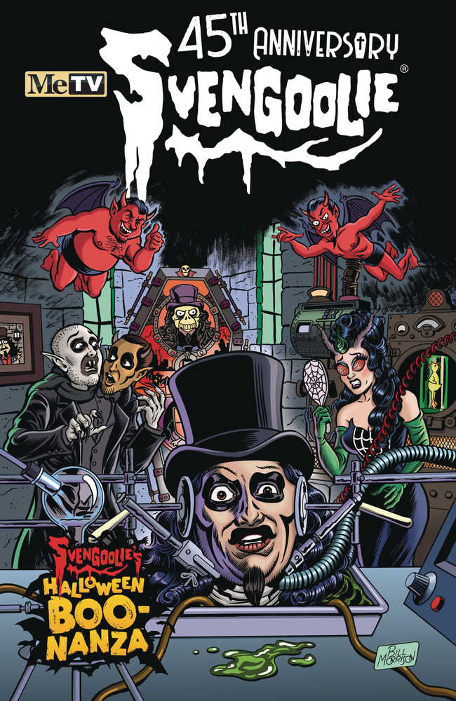 Svengoolie 45th Anniv Boo Nanza Cover A B Morrison | Odin's Place