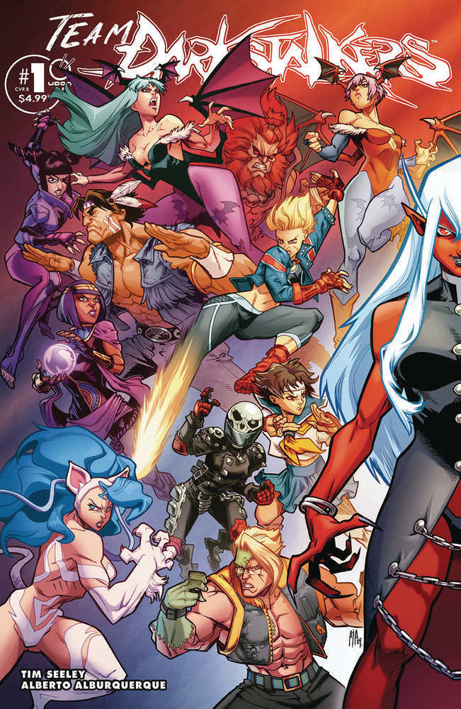 Team Darkstalkers #1 Cover B Alburquerque | Odin's Place