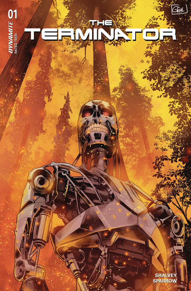 Terminator #1 Cover L 10 Copy Variant Edition Galmon Foil | Odin's Place