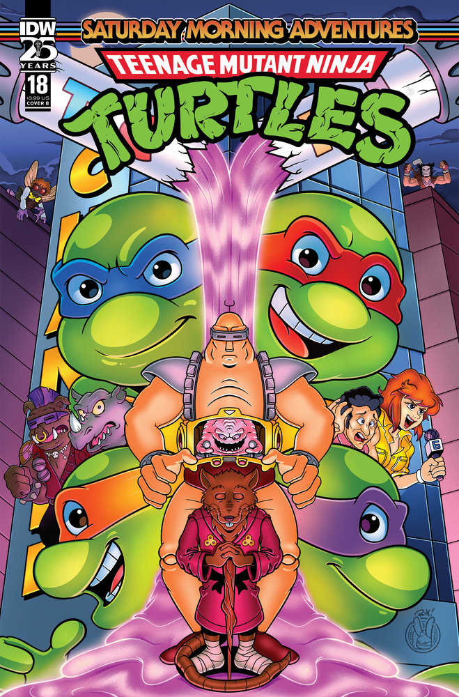 Teenage Mutant Ninja Turtles: Saturday Morning Adventures #18 Variant B (Mack) | Odin's Place