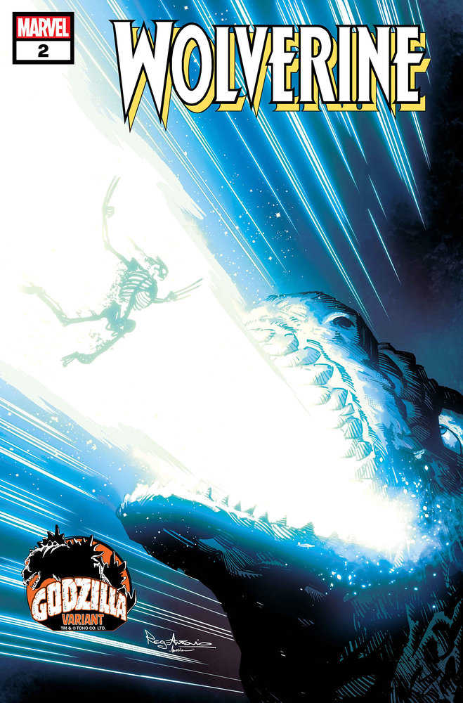 Wolverine #2 Roge Antonio Godzilla Variant | Odin's Place