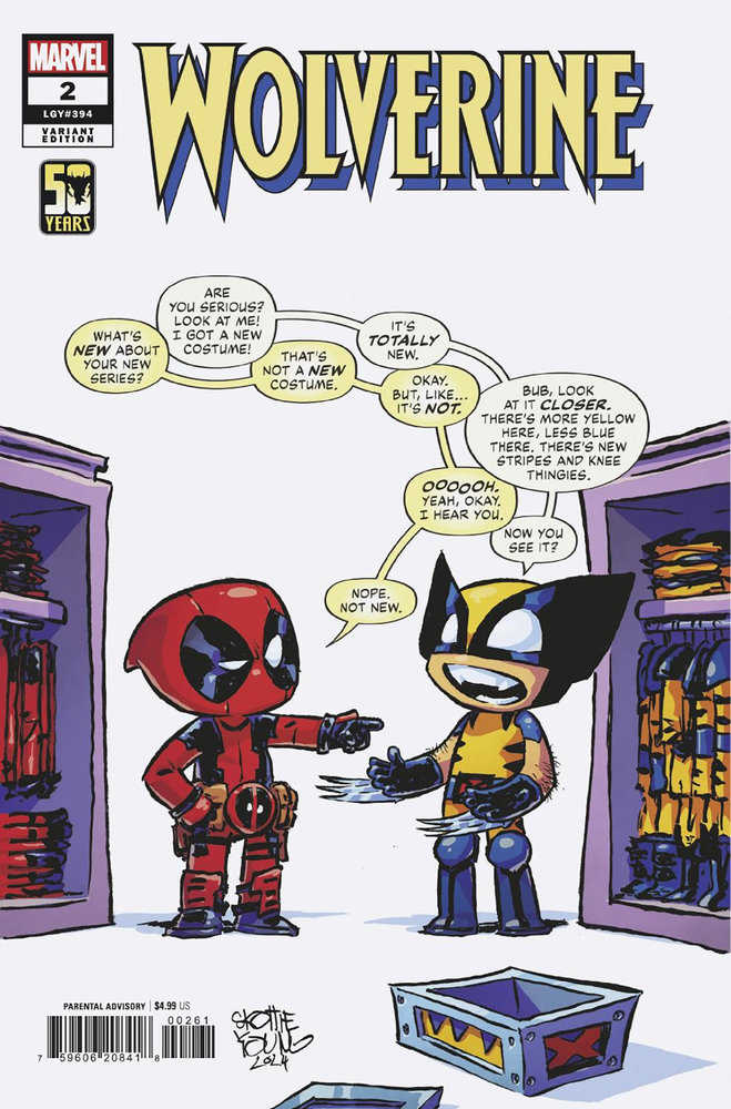Wolverine #2 Skottie Young Variant | Odin's Place