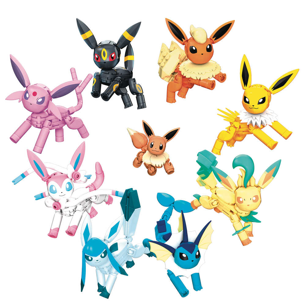 Mega Construx Pokemon Every Eevee Evolution Pack | Odin's Place