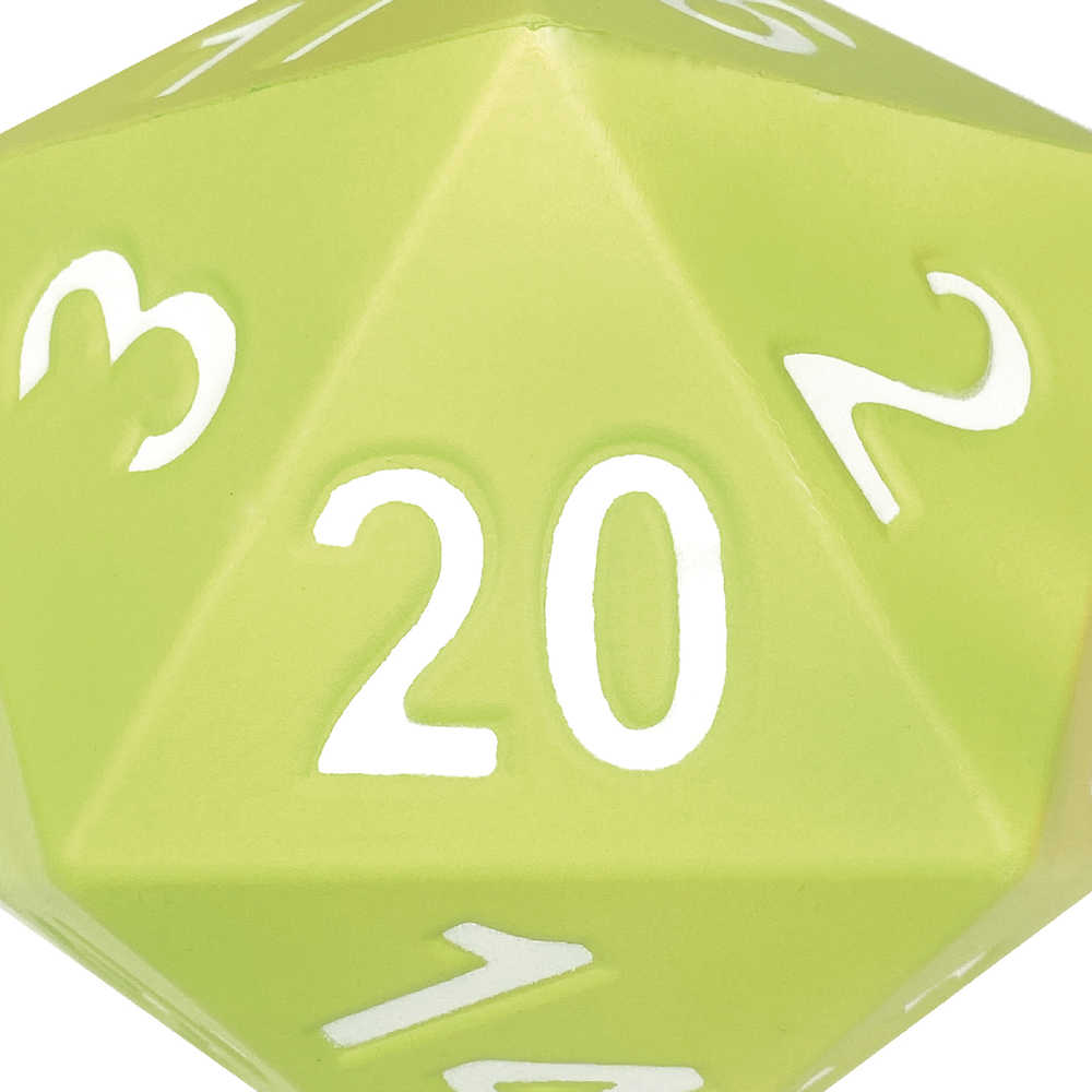 Green Foam 5in D20 Dice | Odin's Place