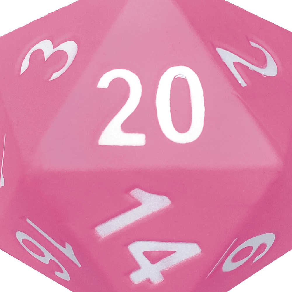 Pink Foam 5in D20 Dice | Odin's Place