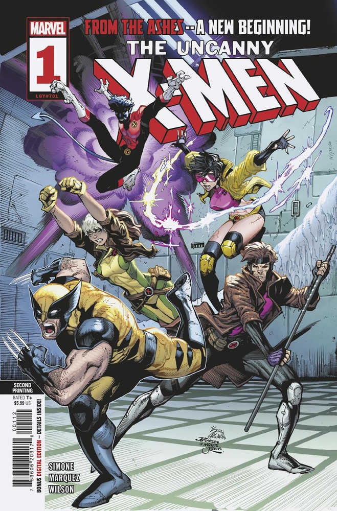 Uncanny X-Men #1 Ryan Stegman 2nd Print Variant | Odin's Place