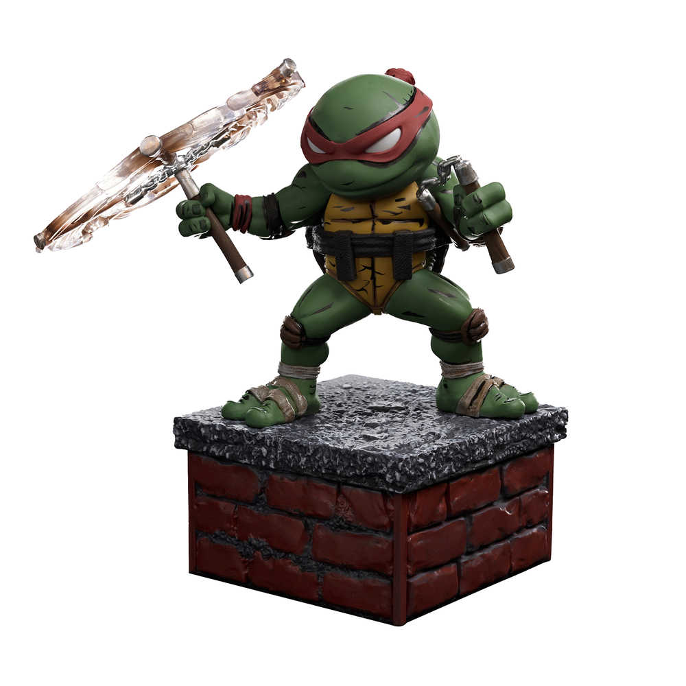 Minico Teenage Mutant Ninja Turtles Michaelangelo V.2 Red Masks Ver Previews Exclusive PVC Figure | Odin's Place