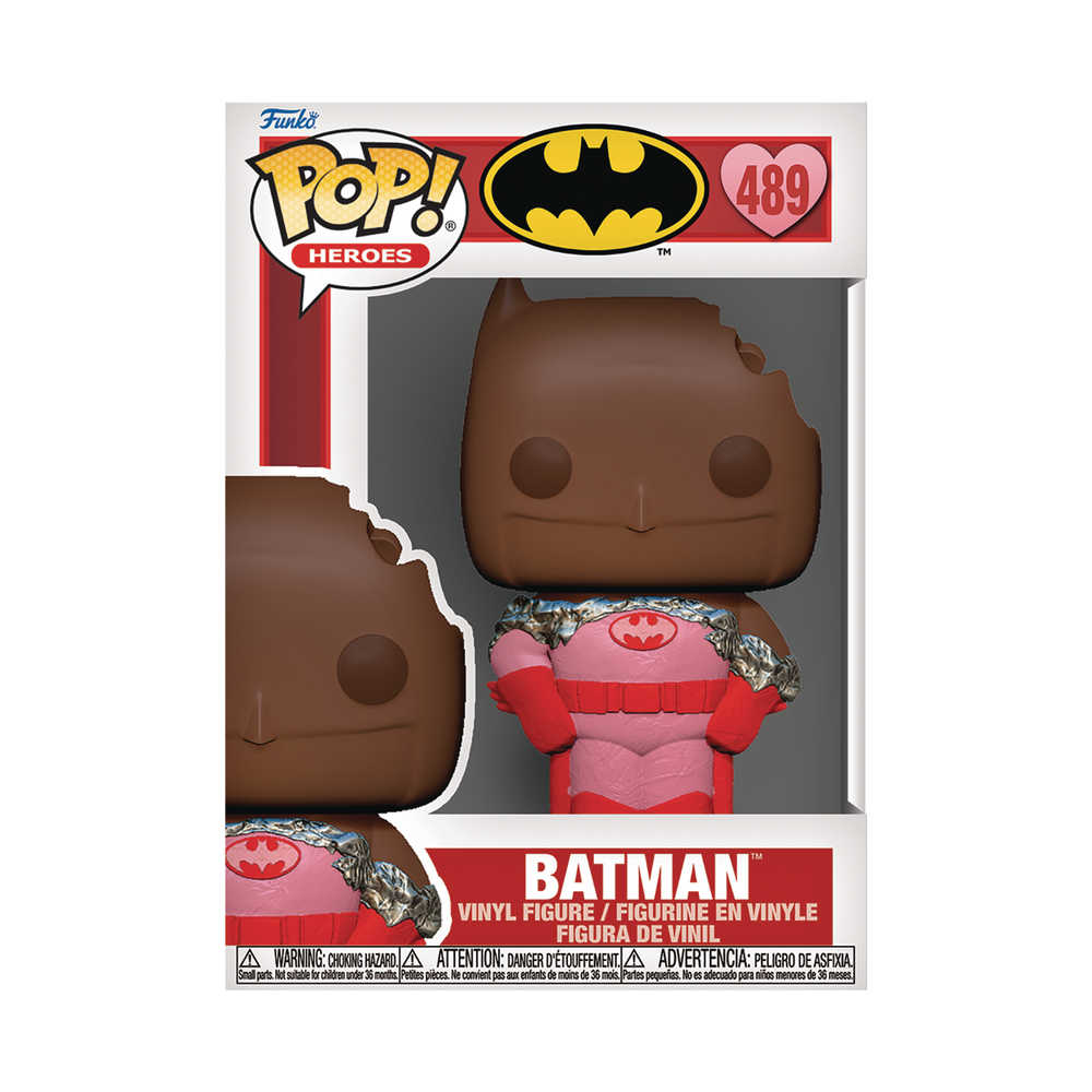 Pop Heroes DC Batman Val Choc Vinyl Figure | Odin's Place