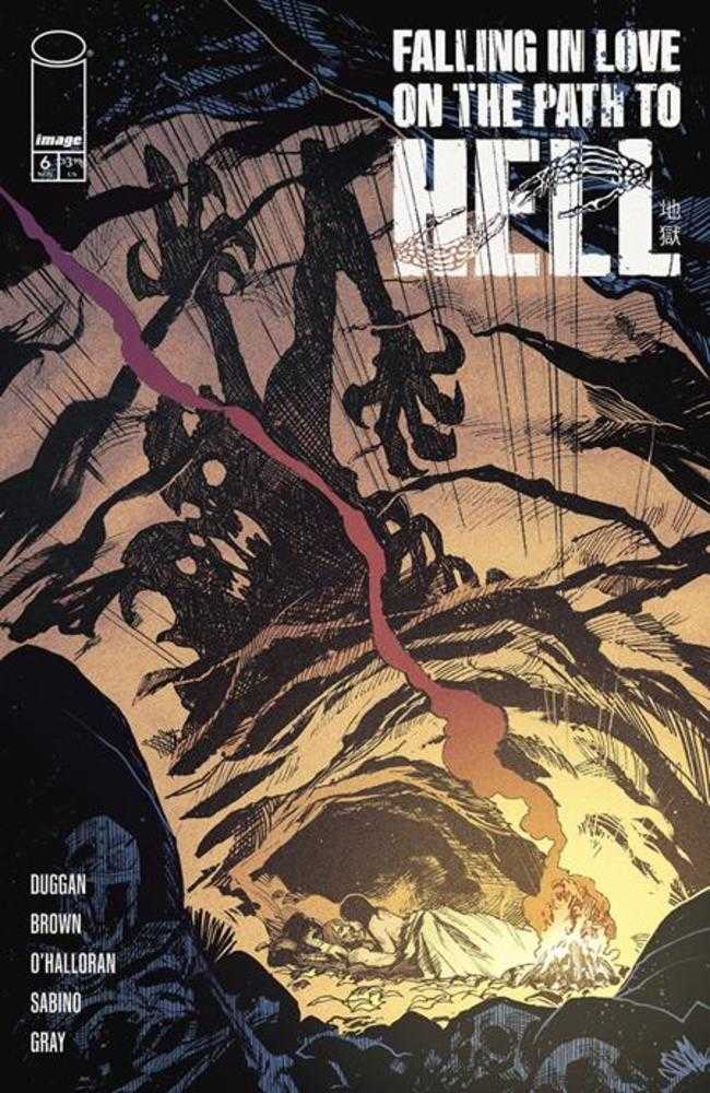 Falling In Love On The Path To Hell #6 Cover A Garry Brown (Mature) | Odin's Place