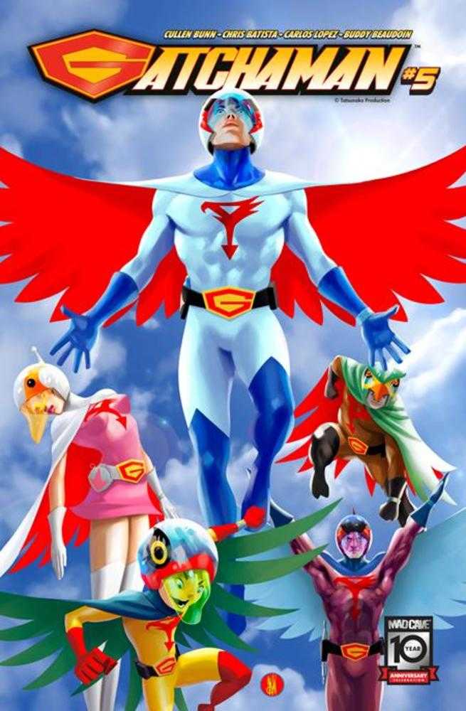 Gatchaman #5 Cover A Inaki Miranda | Odin's Place
