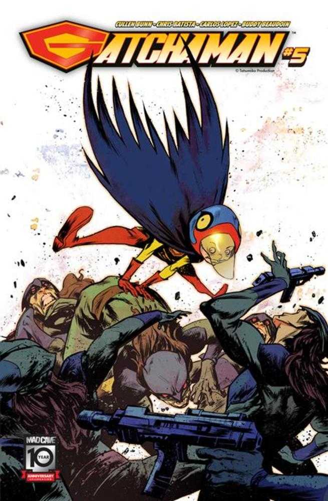 Gatchaman #5 Cover B Sanford Greene Connecting Cover Variant | Odin's Place
