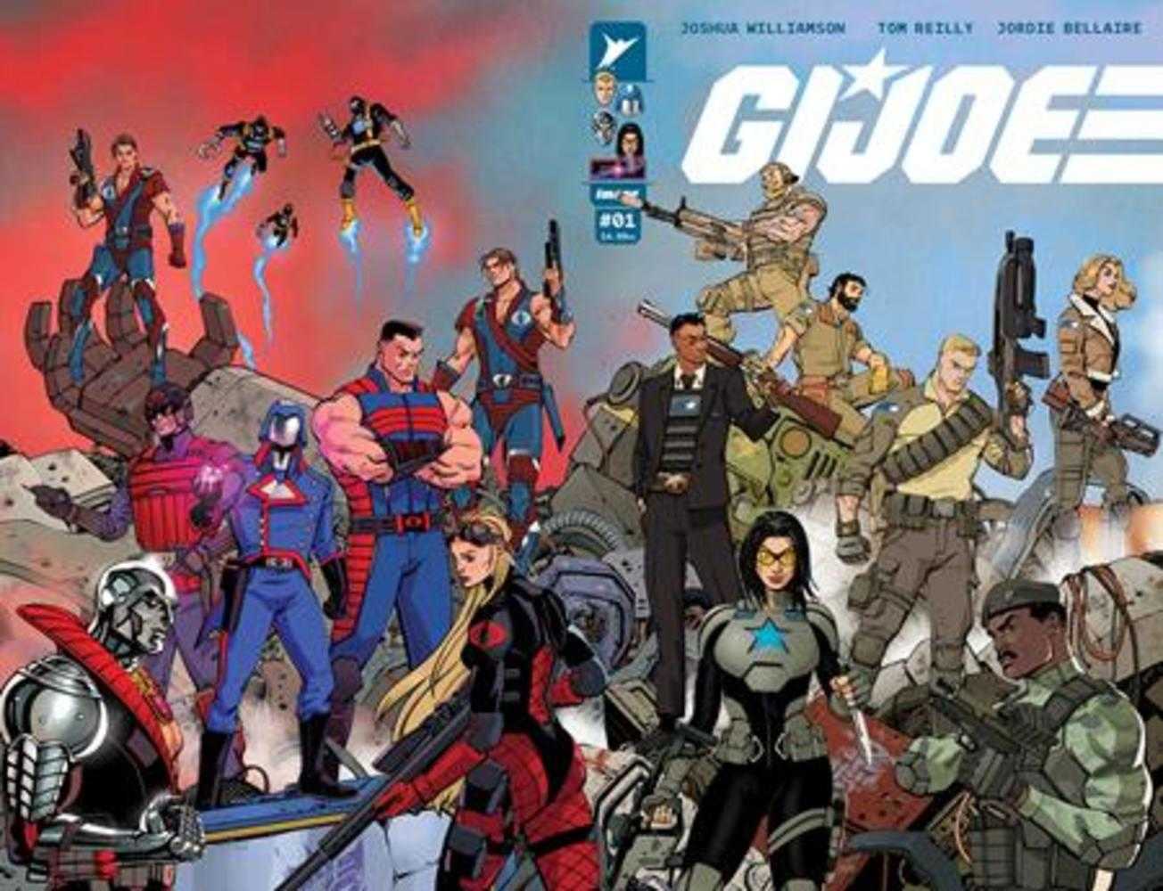 G.I. Joe #1 Cover A Tom Reilly Wraparound | Odin's Place