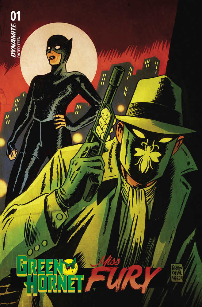 Green Hornet Miss Fury #1 Cover A Francavilla | Odin's Place