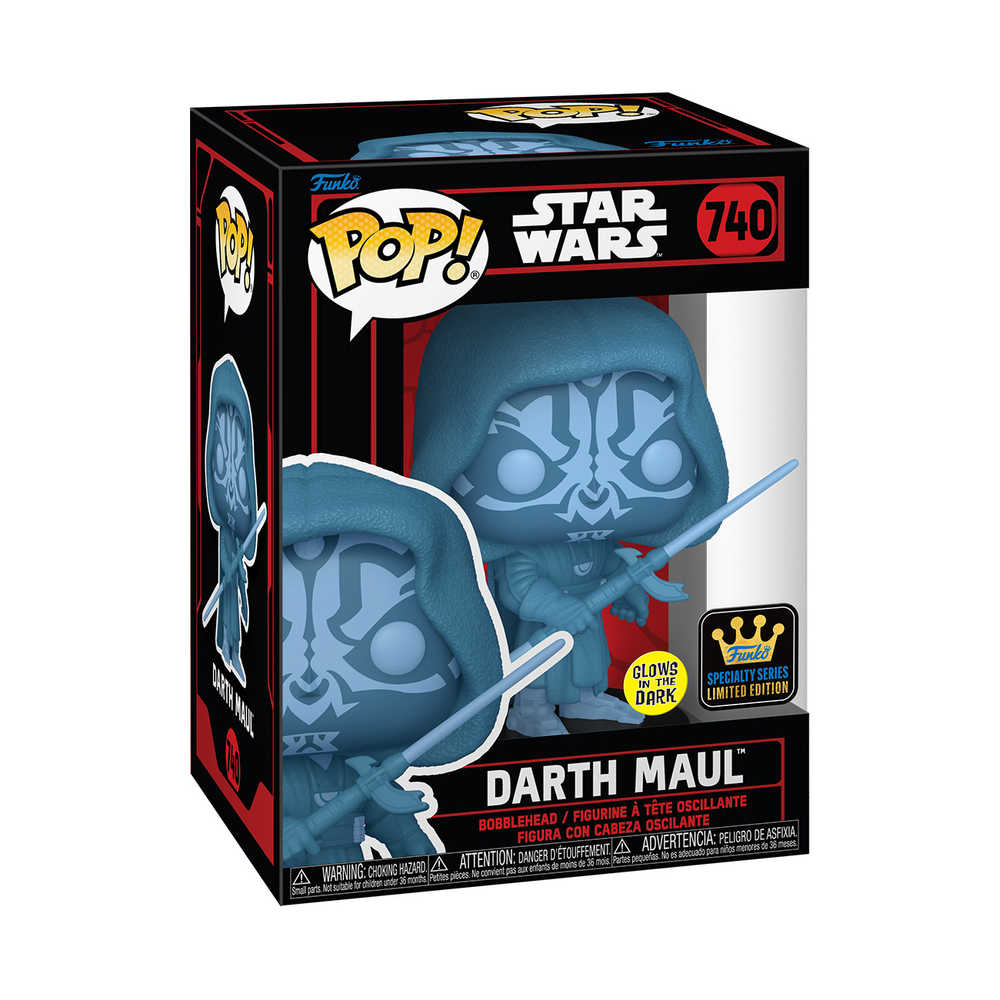 Pop Specialty Series Star Wars Darkside Darth Maul Holo Gw Vinyl Figure | Odin's Place