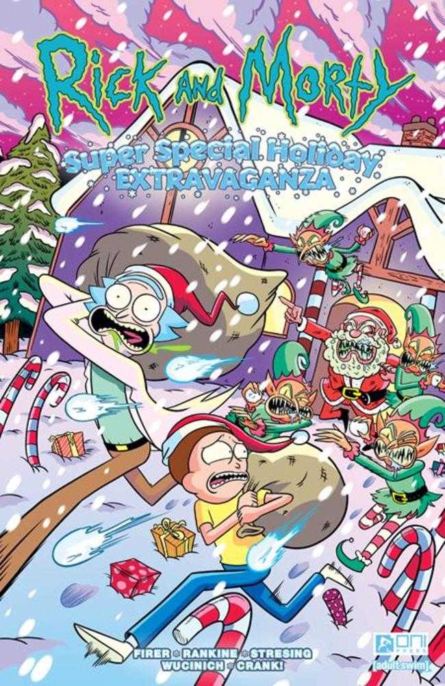 Rick And Morty Super Special Holiday Extravaganza #1 (One Shot) Cover C Marc Ellerby Variant (Mature) | Odin's Place