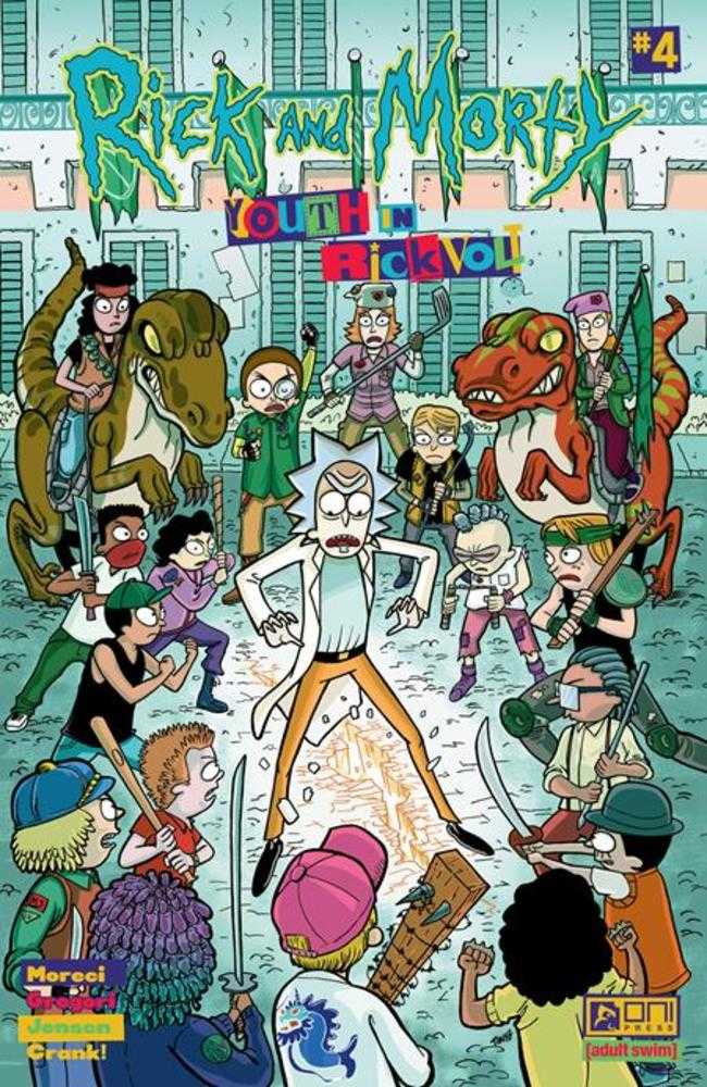 Rick And Morty Youth In Rickvolt #4 (Of 4) Cover A Tony Gregori (Mature) | Odin's Place