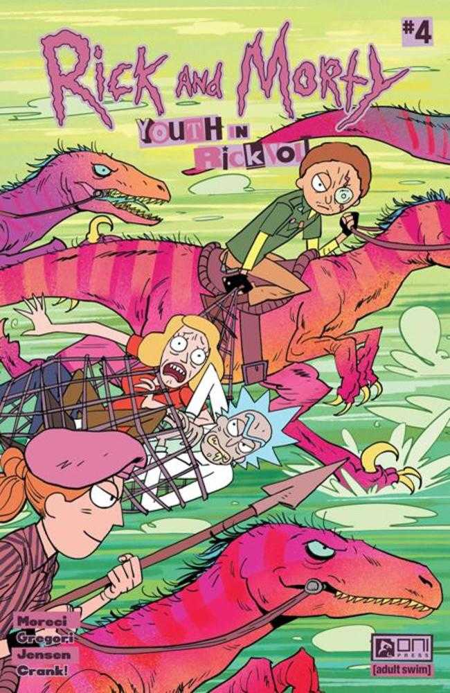Rick And Morty Youth In Rickvolt #4 (Of 4) Cover B Brahm Revel Variant (Mature) | Odin's Place