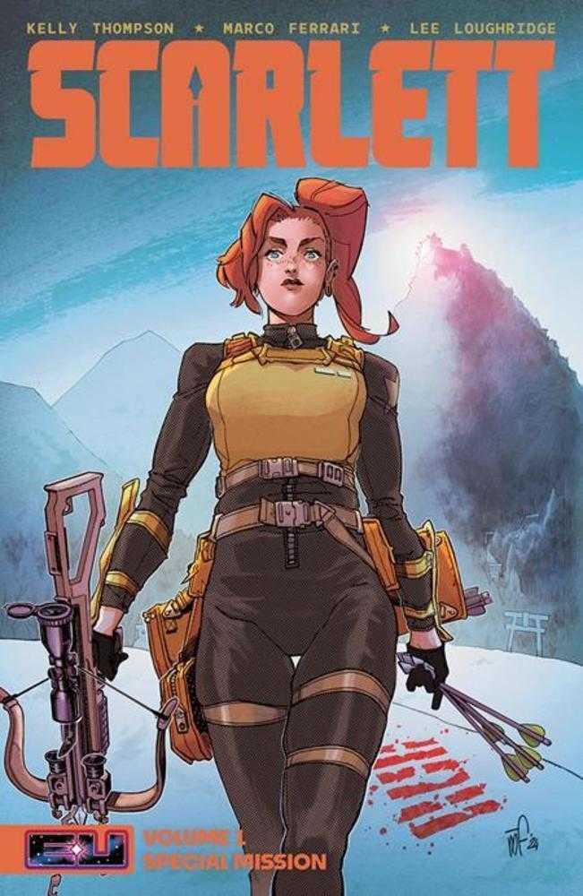 Scarlett TPB Volume 01 Marco Ferrari & Lee Loughridge  Book Market Cover | Odin's Place