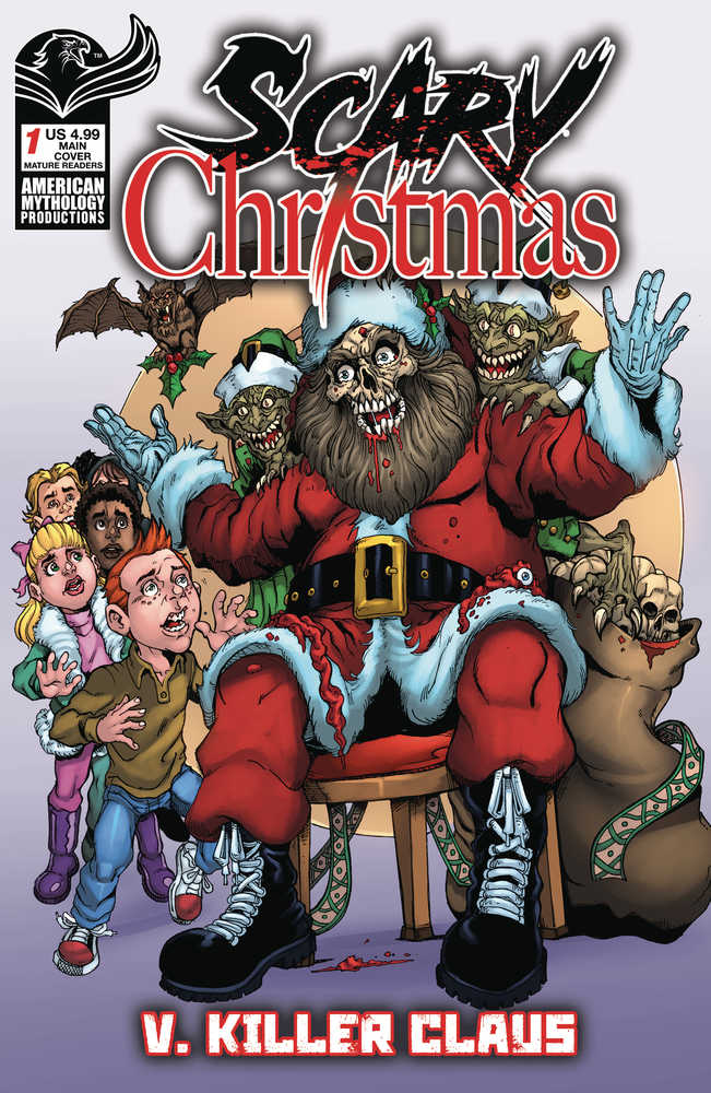 Scary Christmas V Killer Claus Cover A Calzada | Odin's Place