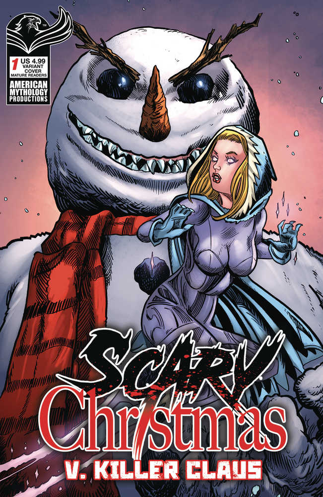 Scary Christmas V Killer Claus Cover B Hasson | Odin's Place