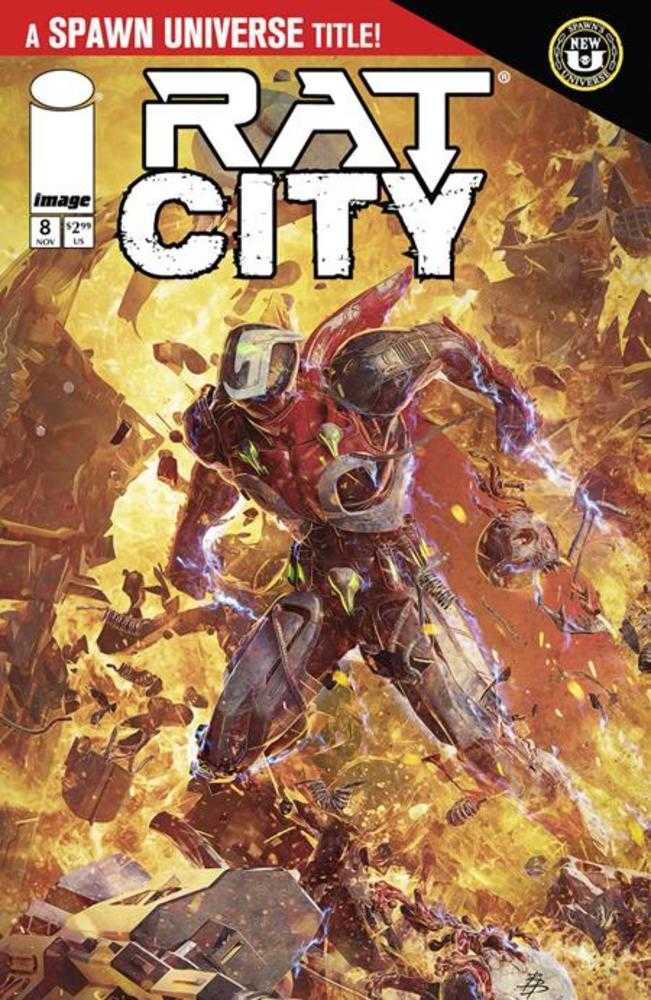 Spawn Rat City #8 Cover A Bjorn Barends | Odin's Place