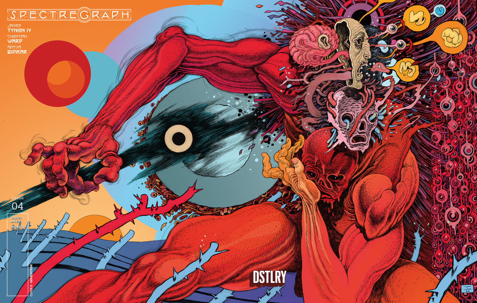 Spectregraph #4 Cover B Bertram (Mature) | Odin's Place