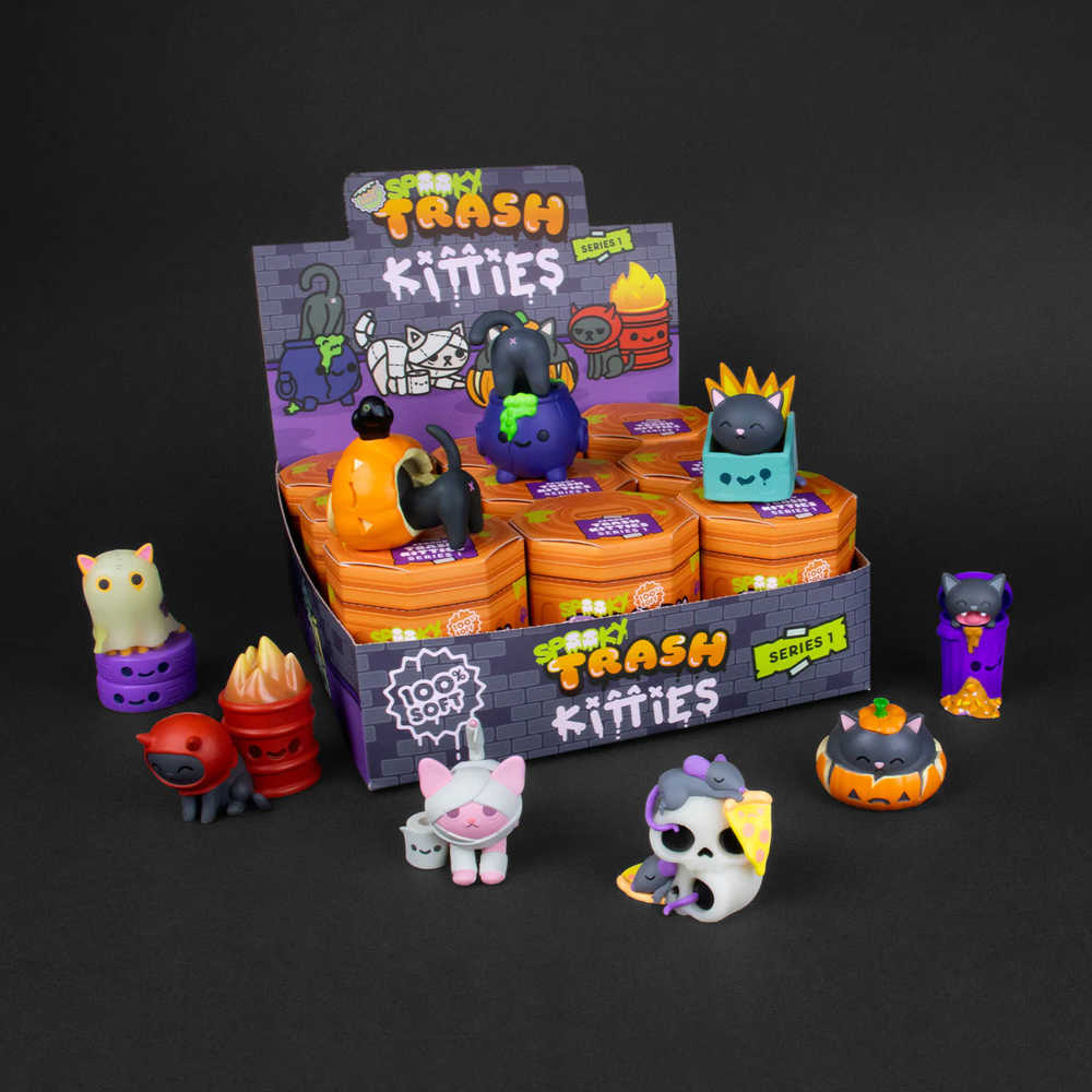 Spooky Trash Kitties Series 1 Mystery Box Case Of 9 | Odin's Place
