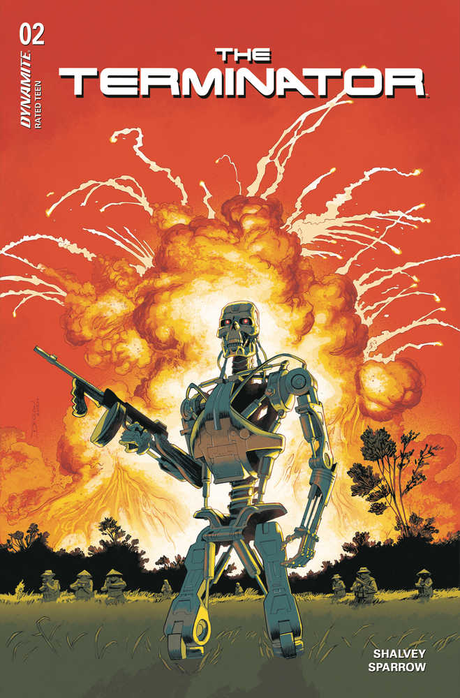 Terminator #2 Cover E Shalvey Foil | Odin's Place