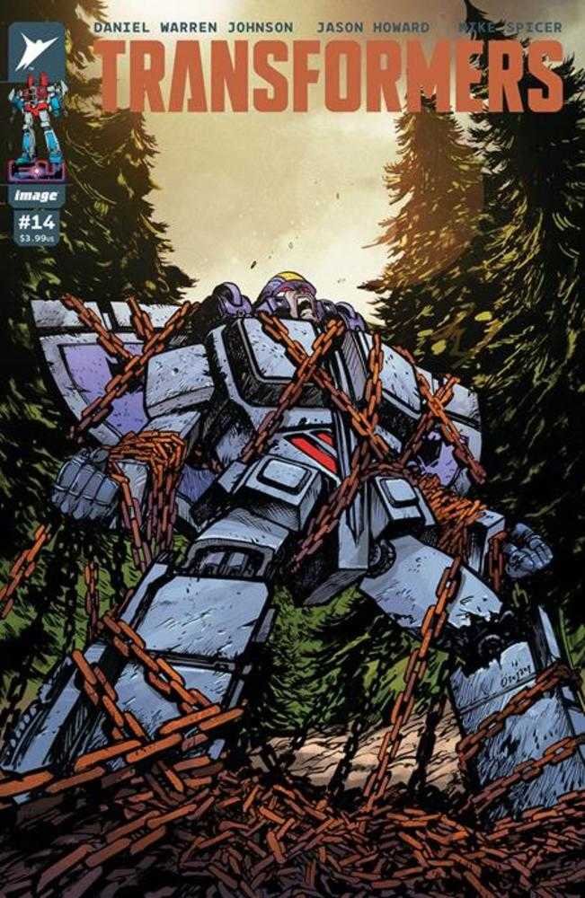 Transformers #14 Cover A Daniel Warren Johnson & Mike Spicer | Odin's Place