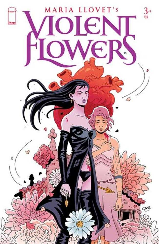 Violent Flowers #3 (Of 4) Cover D Jesus Orellana Variant (Mature) | Odin's Place
