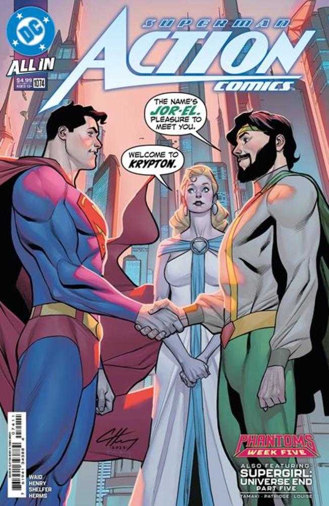 Action Comics #1074 Cover A Clayton Henry | Odin's Place