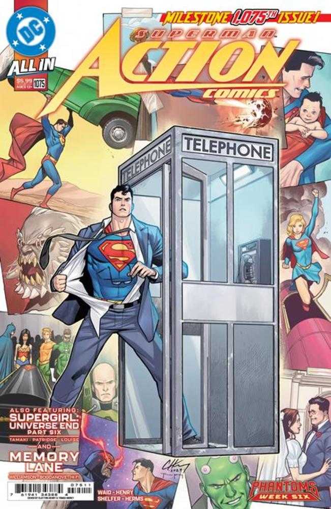 Action Comics #1075 Cover A Clayton Henry | Odin's Place