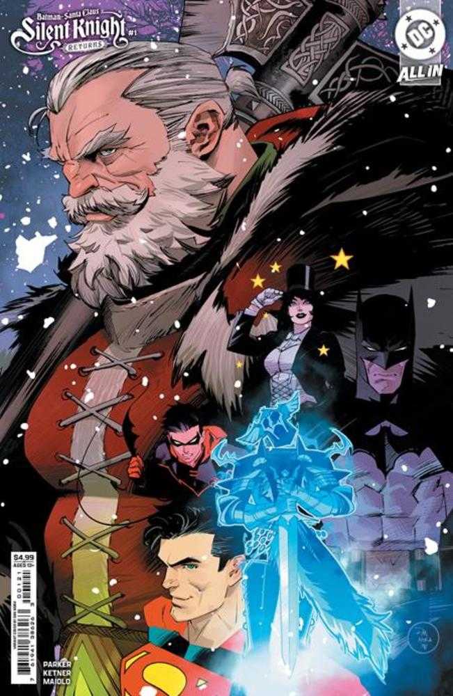 Batman Santa Claus Silent Knight Returns #1 (Of 5) Cover B Dan Mora Card Stock Variant | Odin's Place