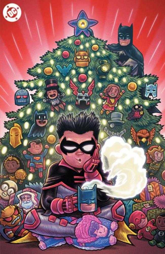 Batman Santa Claus Silent Knight Returns #1 (Of 5) Cover C Dan Hipp DC Holiday Surprise Rub And Smell Polybag Variant | Odin's Place